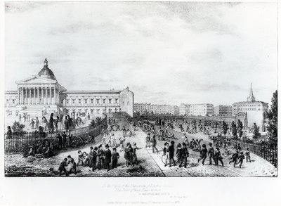University College School, London, 1835 by George Snr Scharf
